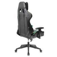 игровое кресло Бюрократ VIKING 5 AERO LGREEN черно-зеленый