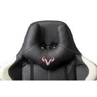 игровое кресло Бюрократ VIKING 5 AERO WHITE черно-белый