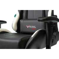 игровое кресло Бюрократ VIKING 5 AERO WHITE черно-белый