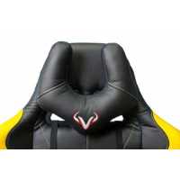 игровое кресло Бюрократ VIKING 5 AERO YELLOW черно-желтый