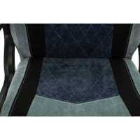 игровое кресло Бюрократ VIKING 6 KNIGHT BL FABRIC серый-синий