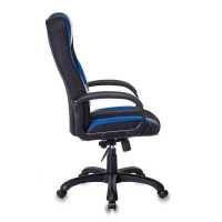 игровое кресло Бюрократ VIKING-9-BL+BLUE черно-синий