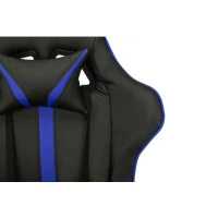 игровое кресло Бюрократ VIKING ZOMBIE A4 BL черно-синий