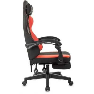 игровое кресло Бюрократ ZOMBIE Weaver Black/Red черный-красный