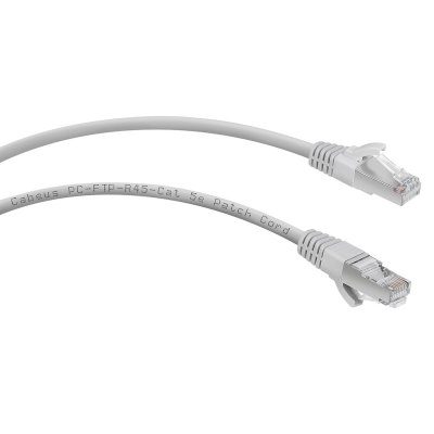 патч-корд Cabeus PC-FTP-RJ45-CAT.5E-1.5M-LSZH Серый