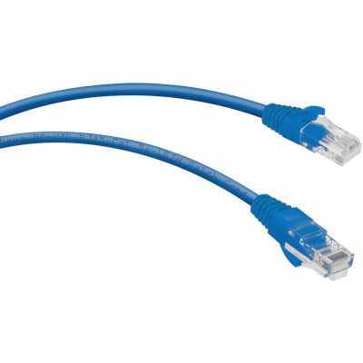 патч-корд Cabeus PC-UTP-RJ45-Cat.5e-1.5m-BL-LSZH Синий