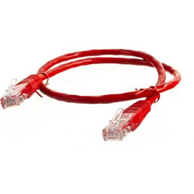 патч-корд Cablexpert PP6U-0.5M/R Красный