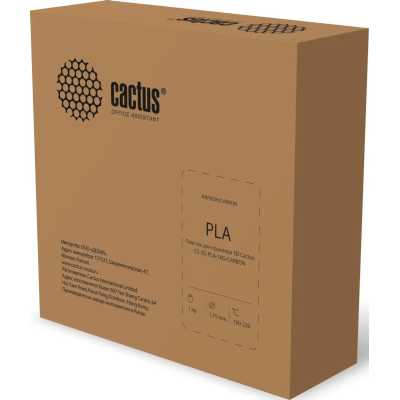 пластик для 3D принтера Cactus CS-3D-PLA-1KG-CARBON