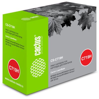 картридж Cactus CS-C719H черный