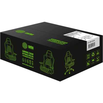 игровое кресло Cactus CS-CHR-130-M черно-синий