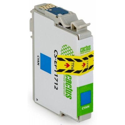 картридж Cactus CS-EPT1712 голубой