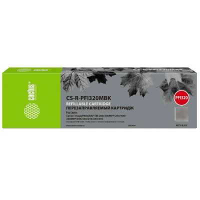 картридж Cactus CS-R-PFI320MBK черный матовый
