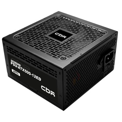 блок питания CBR 500W PSU-ATX500-12ED Черный