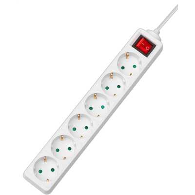сетевой фильтр CBR CSF SP-6-018M-W White белый