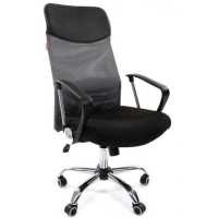 офисное кресло Chairman 610 Black-Grey 7014623 черный/серый
