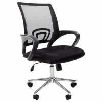 стул Chairman 696 Chrome Black 7077470 черный