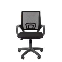 стул Chairman 696 Black Grey Plastic 7020055 черный/серый