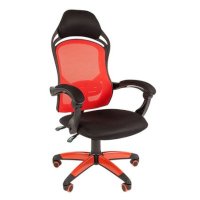 игровое кресло Chairman Game 12 Black-Red черно-красный