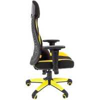 игровое кресло Chairman Game 14 Black-Yellow черно-желтый