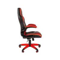 игровое кресло Chairman Game 15 Black-Red черно-красный