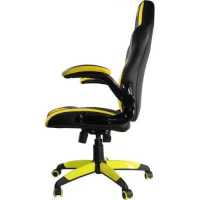 игровое кресло Chairman Game 15 Black-Yellow черно-желтый
