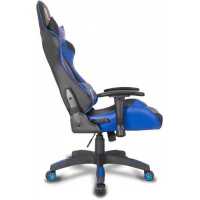 игровое кресло College CLG-801LXH Black-Blue черно-синий