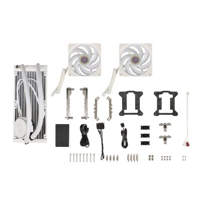 кулер Cooler Master MasterLiquid PL240 Flux White MLY-D24M-A23PZ-RW
