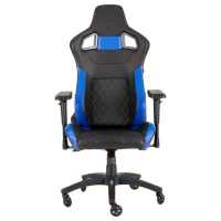 игровое кресло Corsair Gaming T1 Race 2018 Black-Blue черно-синий