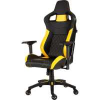 игровое кресло Corsair Gaming T1 Race 2018 Black-Yellow черно-желтый