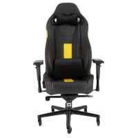 игровое кресло Corsair Gaming T2 Road Warrior Black-Yellow черно-желтый