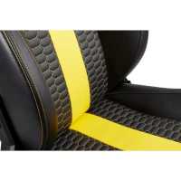 игровое кресло Corsair Gaming T2 Road Warrior Black-Yellow черно-желтый