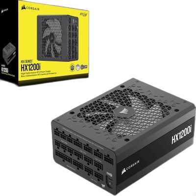 блок питания Corsair HX1200i Ultra-Low Noise 1200W CP-9020307-EU Черный