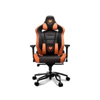 игровое кресло Cougar Throne Black-Orange черно-оранжевый