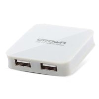 разветвитель USB Crown CMCR-009 White белый