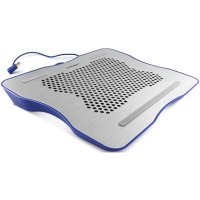 охлаждающая подставка Crown CMLC-1001 Silver-Blue Синий