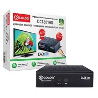ТВ-тюнер D-Color DC1201HD Eco Black