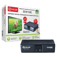 ТВ-тюнер D-Color DC911HD Eco Black
