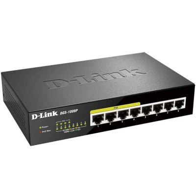 коммутатор D-Link DGS-1008P/F1A