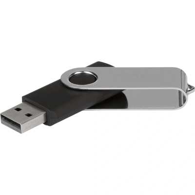 флешка Dahua 16GB DHI-USB-U116-20-16GB Черный, серебристый