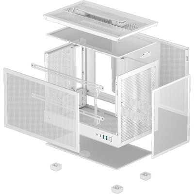 корпус Deepcool CH160 Mesh White