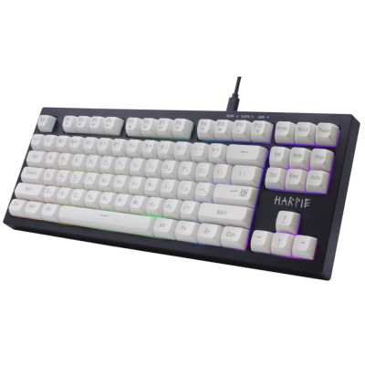 клавиатура Defender Harpie GK-401 Black Черный-белый