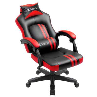 игровое кресло Defender Mercury Black-Red черно-красный
