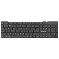 клавиатура Defender OfficeMate HB-260 RU Black USB Черный