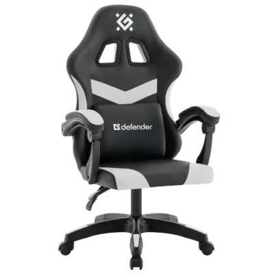 игровое кресло Defender Runa Black-White черно-белый