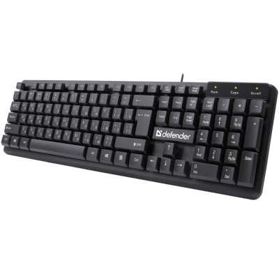 клавиатура Defender Symbol HB-559 Black Черный