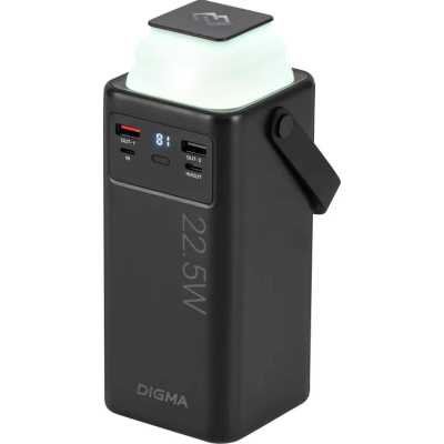 внешний аккумулятор Digma DGPF50B22PBK