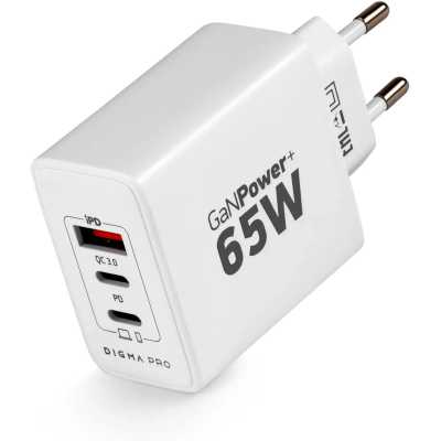 сетевое зарядное устройство Digma DPW6B5GX12WH