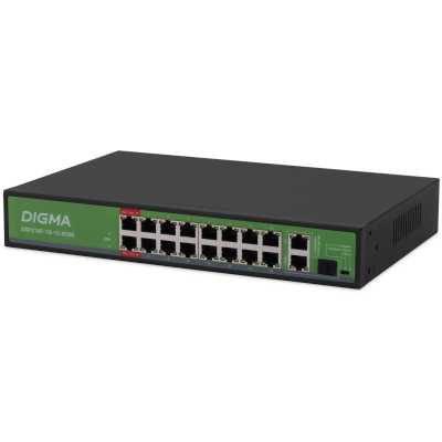 коммутатор Digma DSP216F-1G-1C-R300