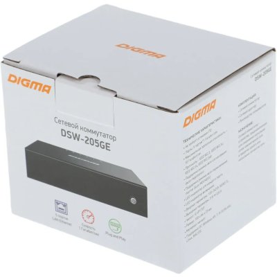 коммутатор Digma DSW-205GE