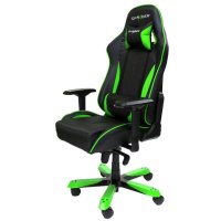 игровое кресло DXRacer King OH/KS57/NE черно-зеленый